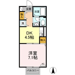 リバーサイド３３の物件間取画像